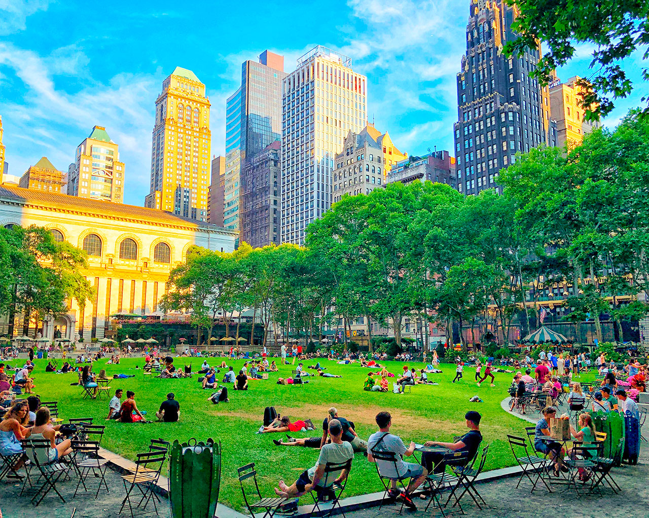Bryant Park : l'oasis de Midtown Manhattan